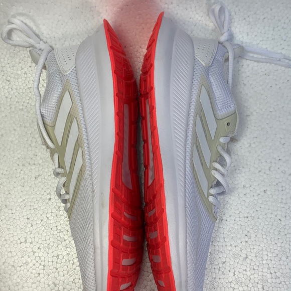 adidas neo Runfalcon White/Pink FW5142 running trainers sz 8.5 shoes - Picture 7 of 9